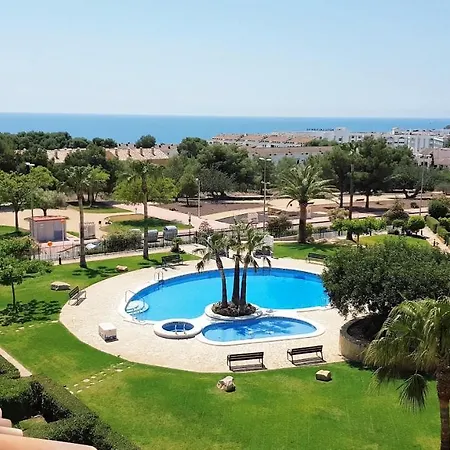 Atico Con Vistas Al Mar , Wifi Y Piscina - Sierra Irta *