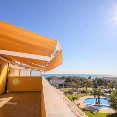 Atico Con Vistas Al Mar , Wifi Y Piscina - Sierra Irta