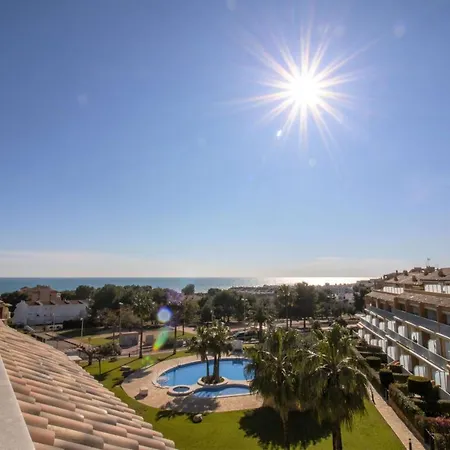 Atico Con Vistas Al Mar , Wifi Y Piscina - Sierra Irta